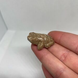 Frog Crystal Carving